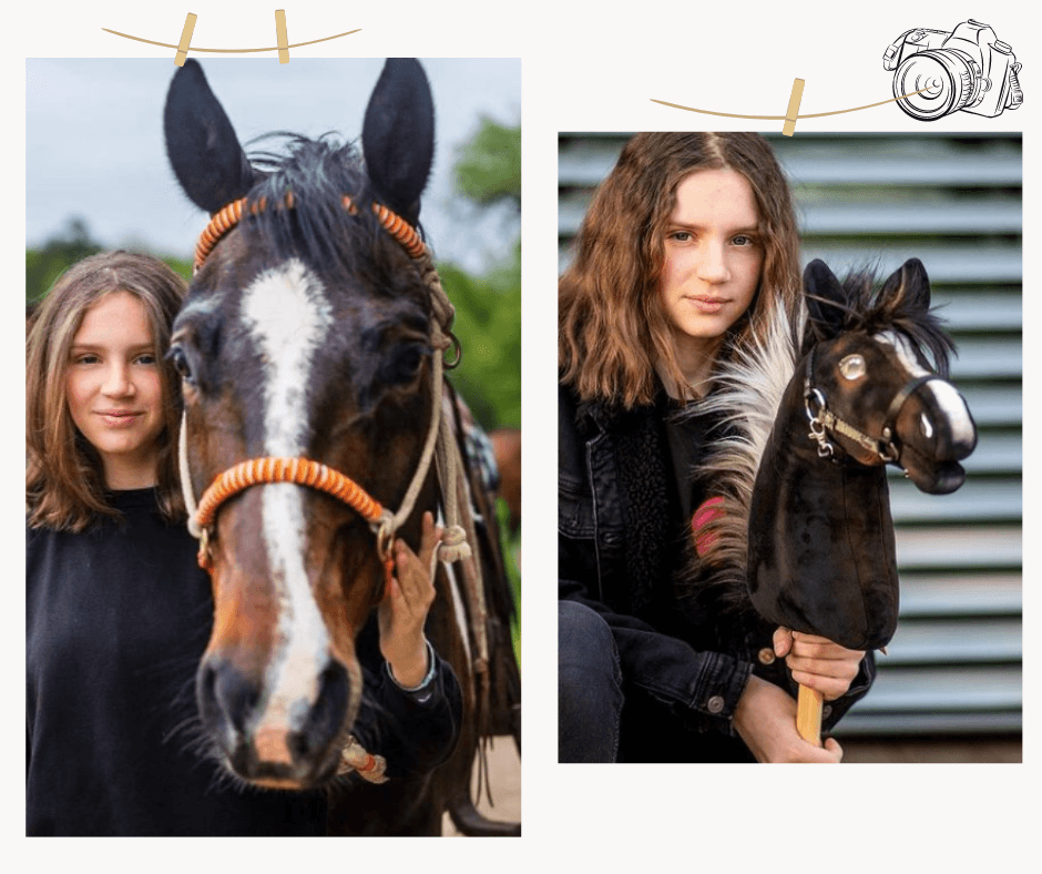 Hobby Horse personnalisé d'après votre photo