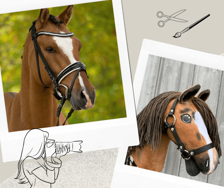 Hobby Horse personnalisé d'après votre photo