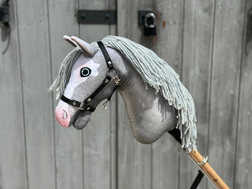 Hobby Horse Midnight Blue with Black Halter - size S