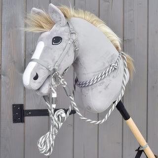 Set Start Silver (halter + cordeo + lead rope + reins)