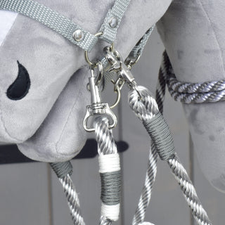 Set Start Silver (halter + cordeo + lead rope + reins)