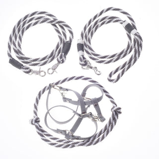 Set Start Silver (halter + cordeo + lead rope + reins)