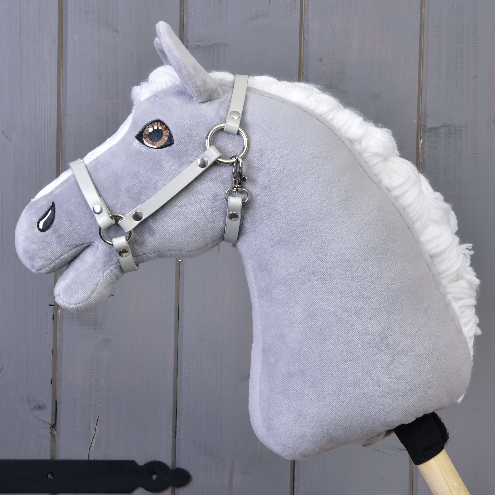 Licol - similicuir gris clair (taille S)