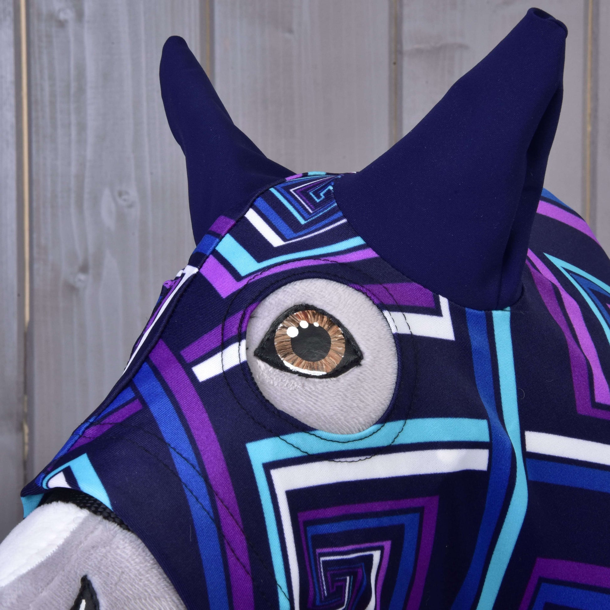 Combinaison de protection bleu pour Hobby Horse (Lycra)