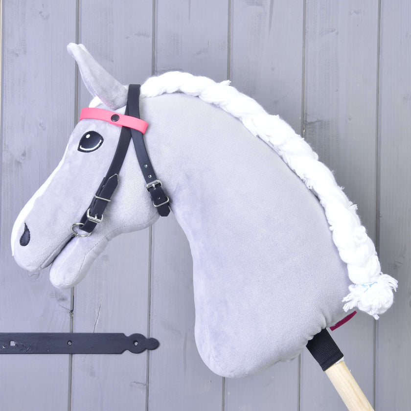 Bridle with 2 Headbands Pink (size M)