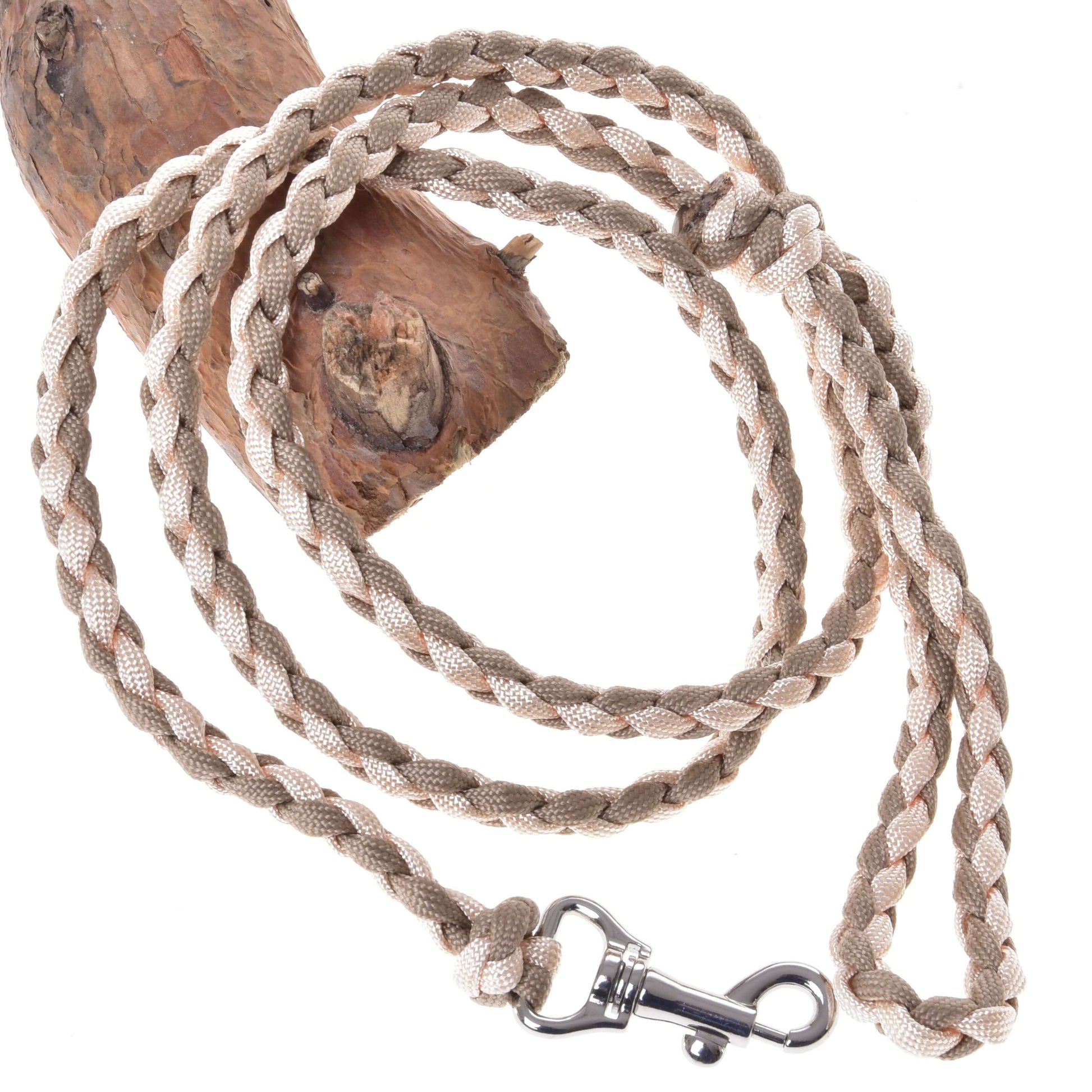 Hobby Horse - Corde de Conduite Tricotée Double Latte