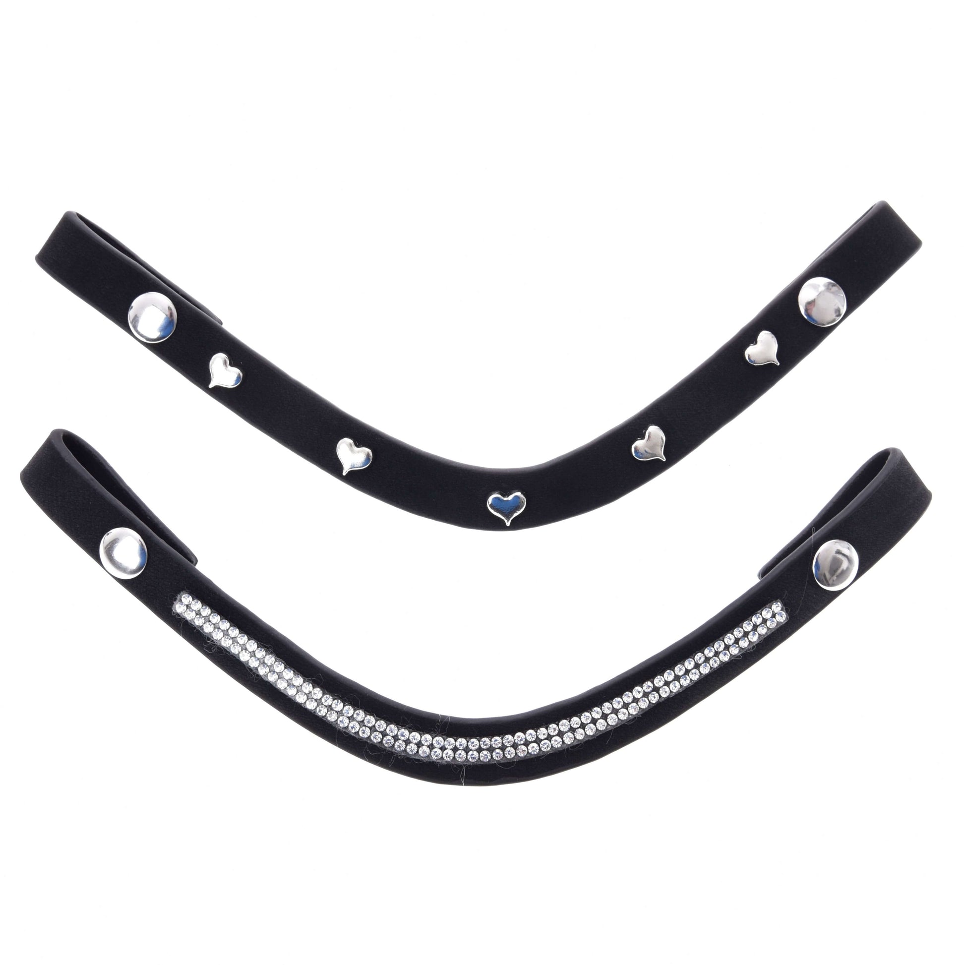 Komplette De Luxe Trense mit 2 Stirnbänder
