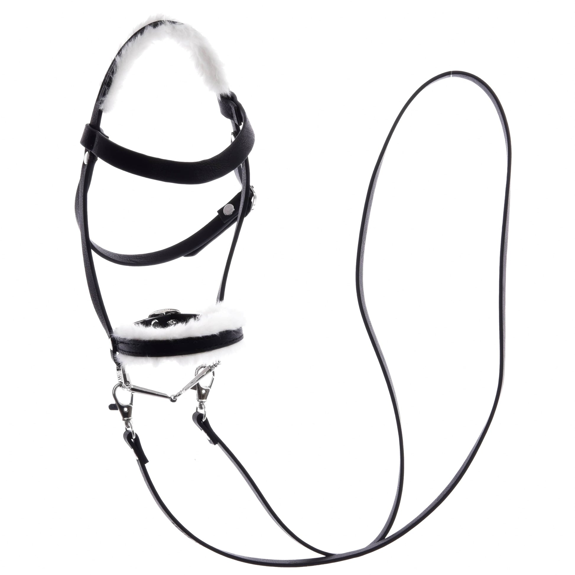 Komplette Trense mit Fell