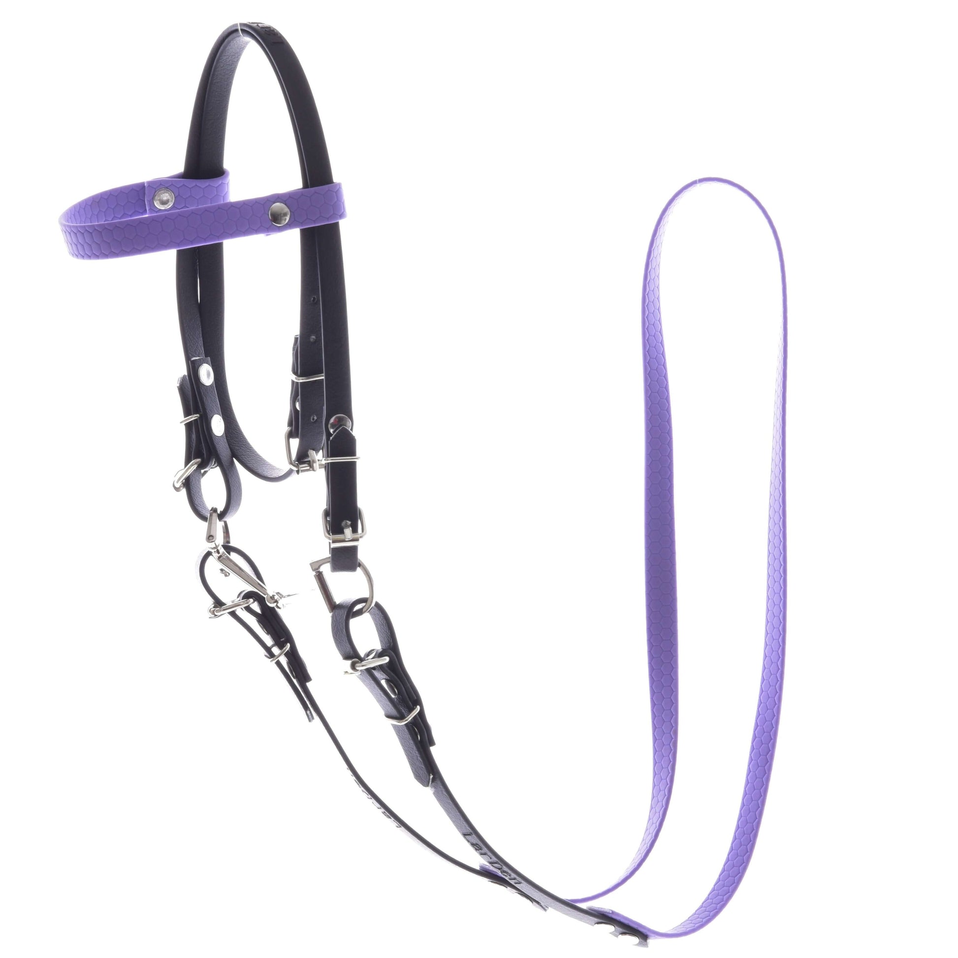 Komplettes Zaumzeug ohne Nasenriemen Light Purple