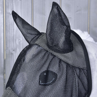 Masque anti-mouches De Luxe Gris