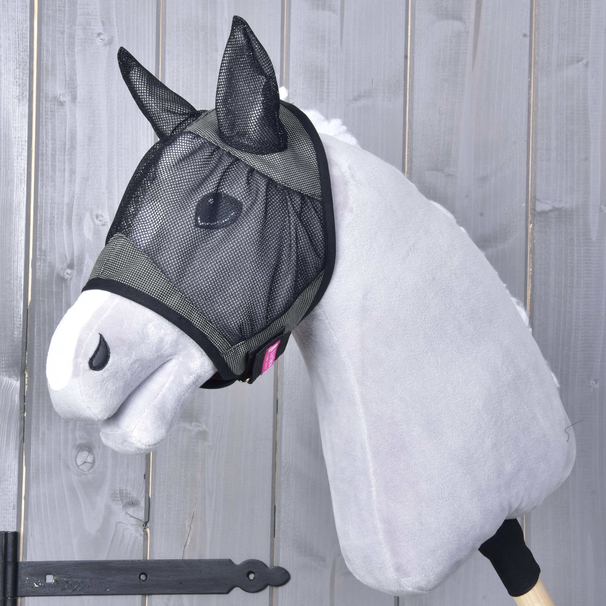 Masque anti-mouches De Luxe Gris