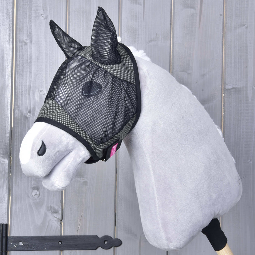 Masque anti-mouches De Luxe Gris