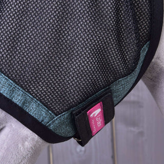 Masque anti-mouches De Luxe Turquoise