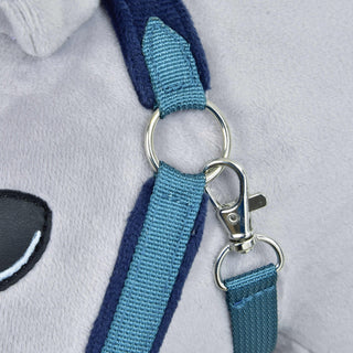 Licol en fourrure LarDen bleu