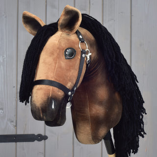 Hobby Horse Stormy with Black Halter