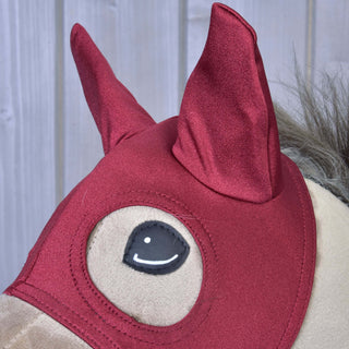 Masque de cheval Rouge Étable