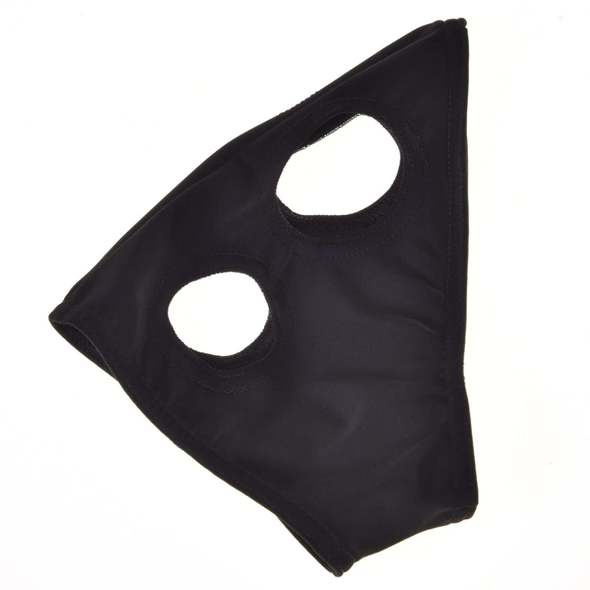 Maske ohne Ohren schwarz