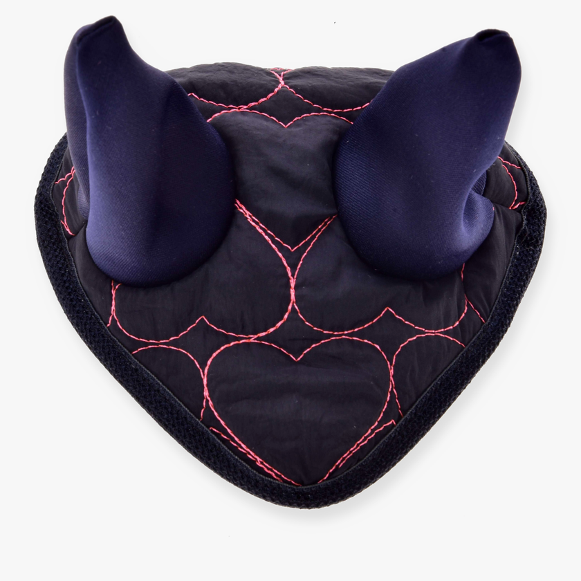 Bonnet d'oreilles Rose Cœur