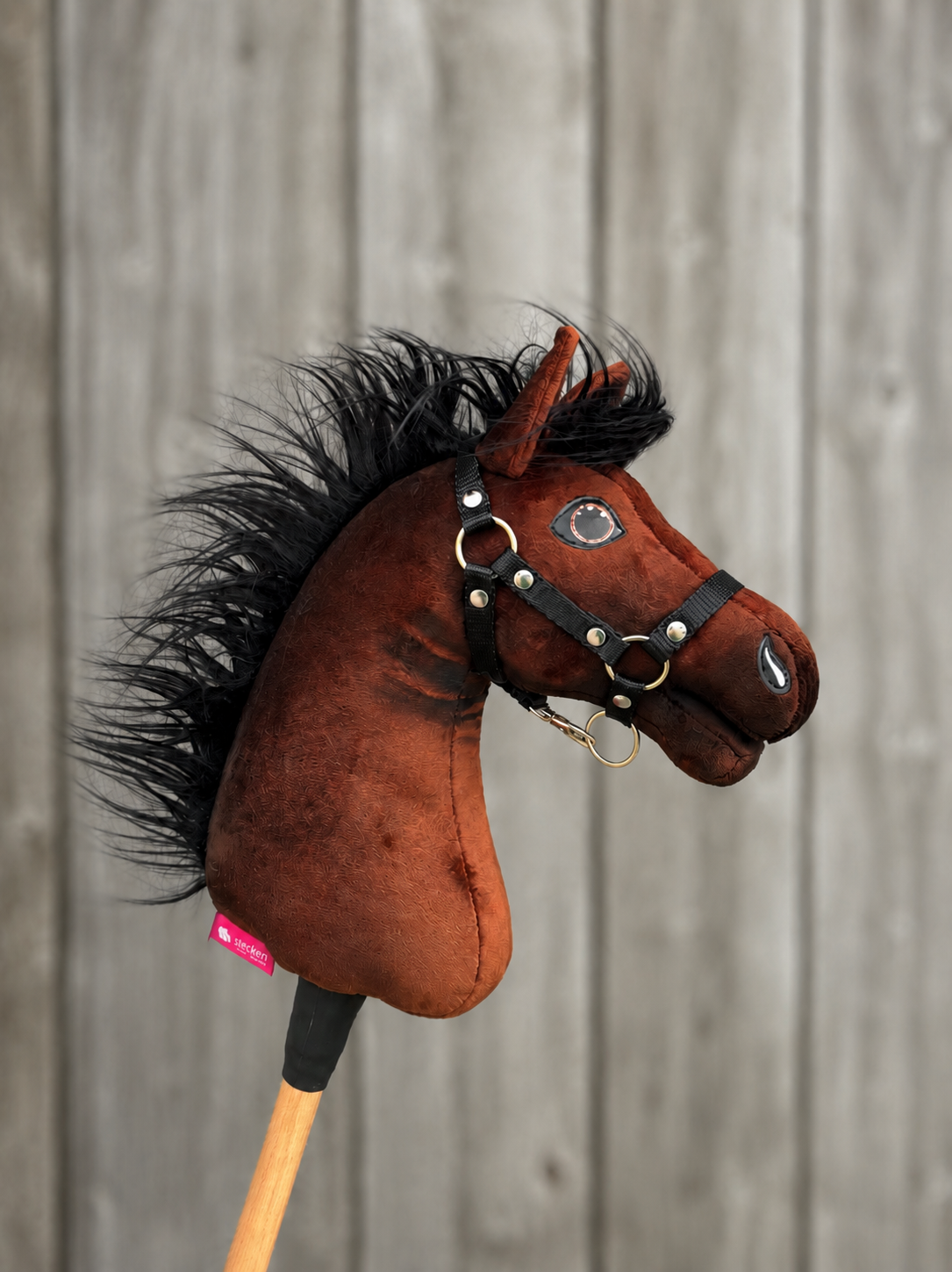Hobby Horse Benny mit Schwarzem Halfter - Größe XS