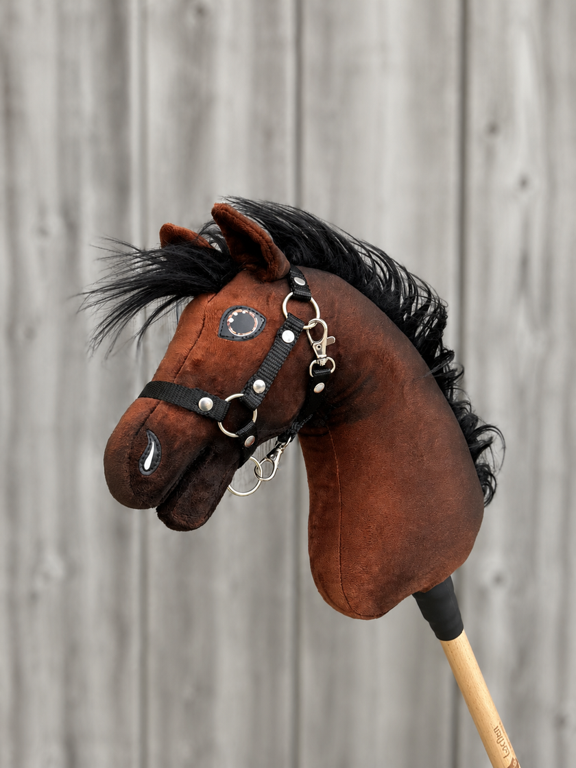 Hobby Horse Benny mit Schwarzem Halfter - Größe XS