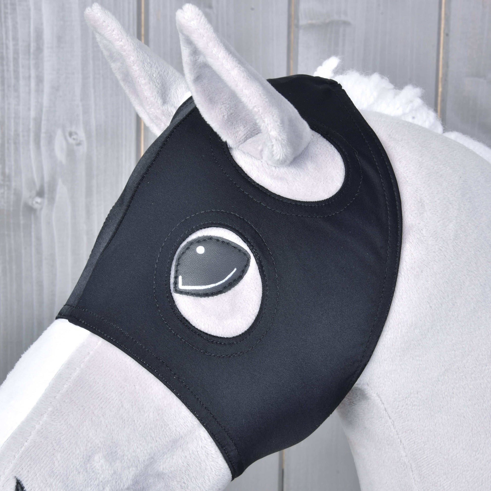 Maske ohne Ohren schwarz