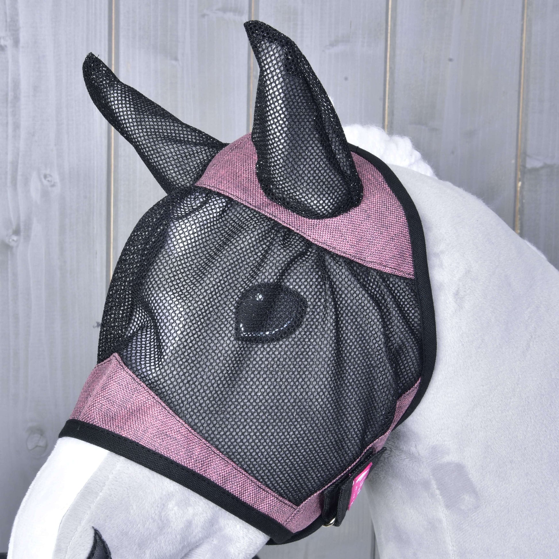 Fliegenmaske de Luxe Pink