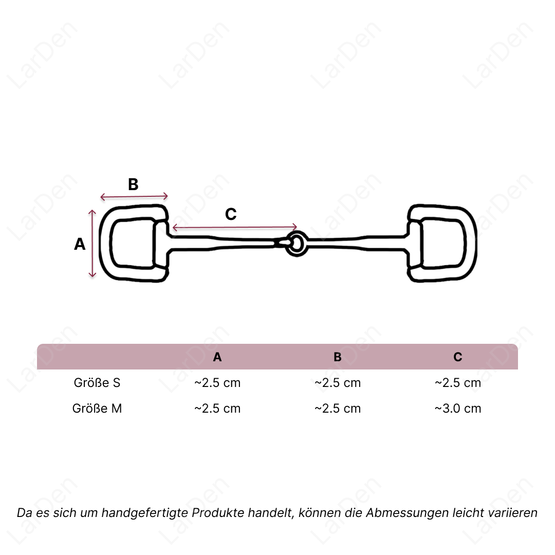 Size guide – Horse Bit – DE
