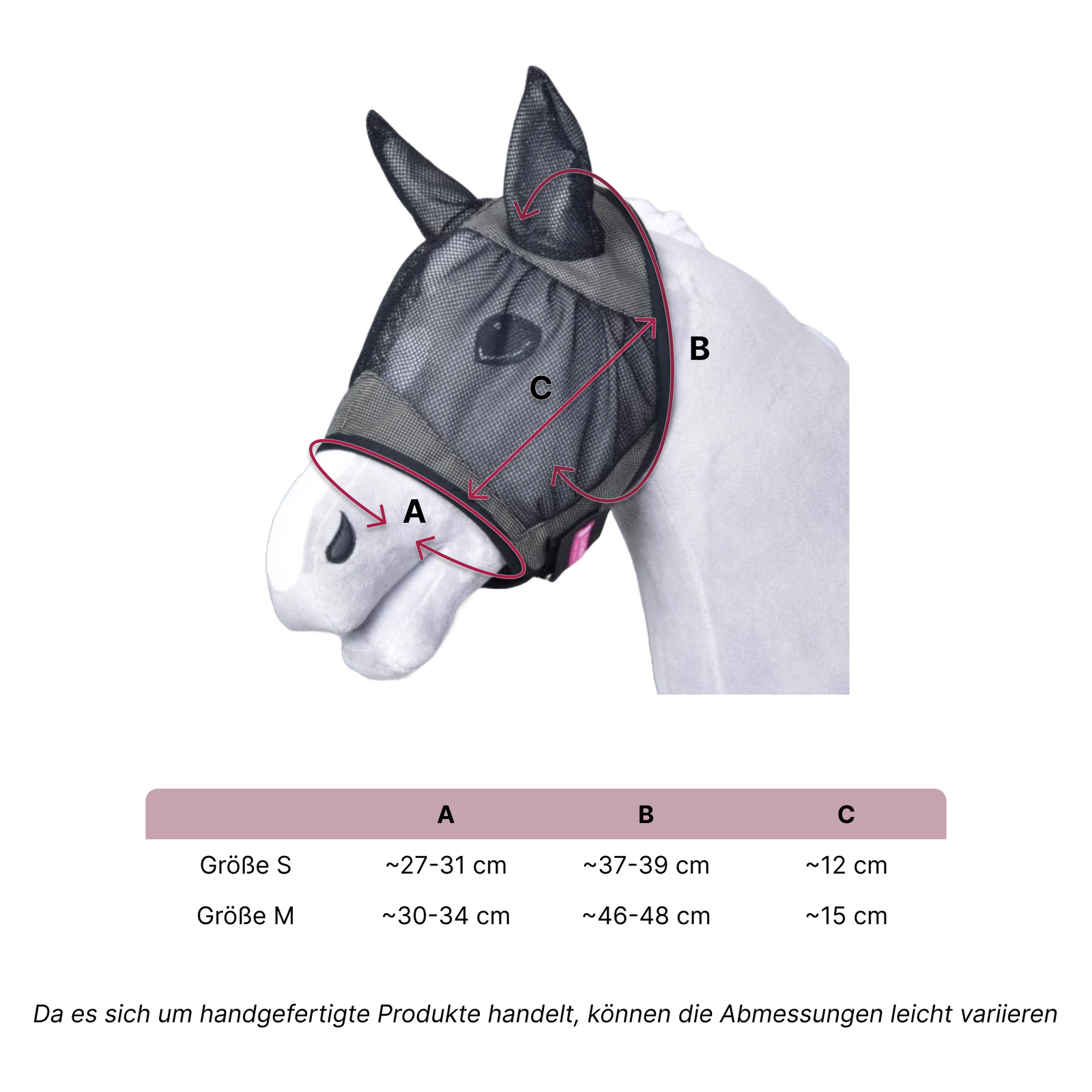 Size guide – Mask De Luxe – DE