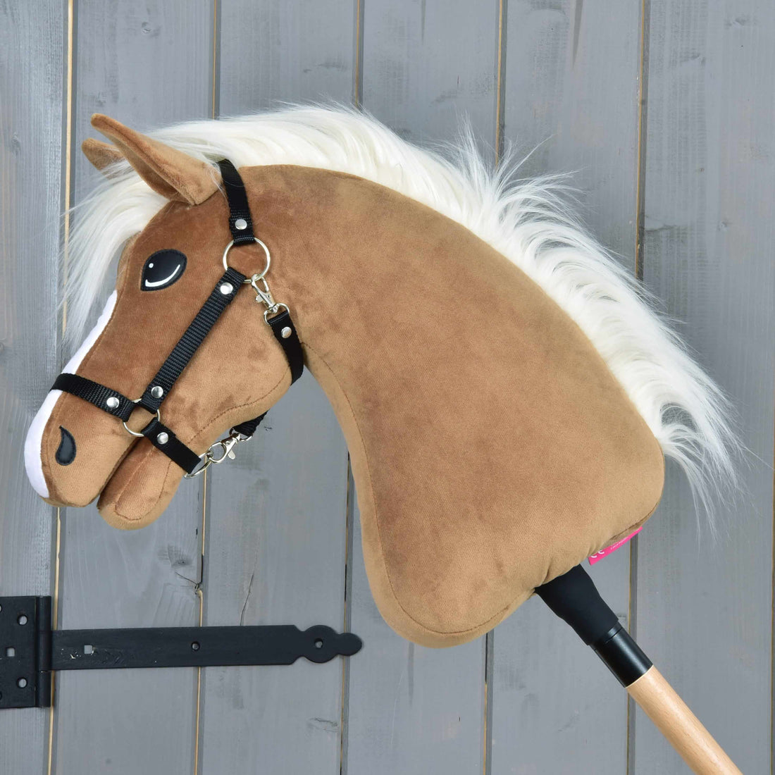 Hobby Horse Star mit schwarzem Halfter