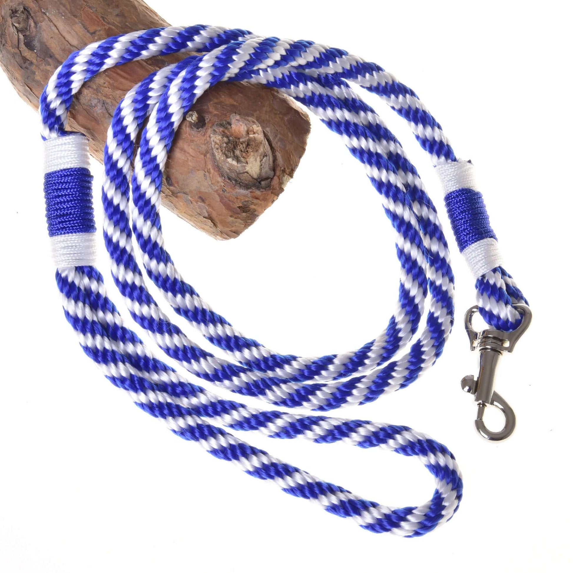 Hobby Horse - Longe rayée bleu